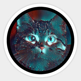 Fast mycat, revolution for cats Sticker